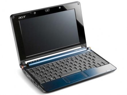 ACER One A150-Bw/N280/1G/160G/WF/BT/Cam/CR/10.1